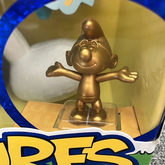 Smurfs 50th Anniversary Special Edition Stuffed Animal, Figure & DVD NIB - Picture 3 of 8